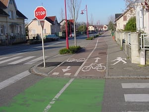 Bike and Pedestrian Lanes Mulhouse #3